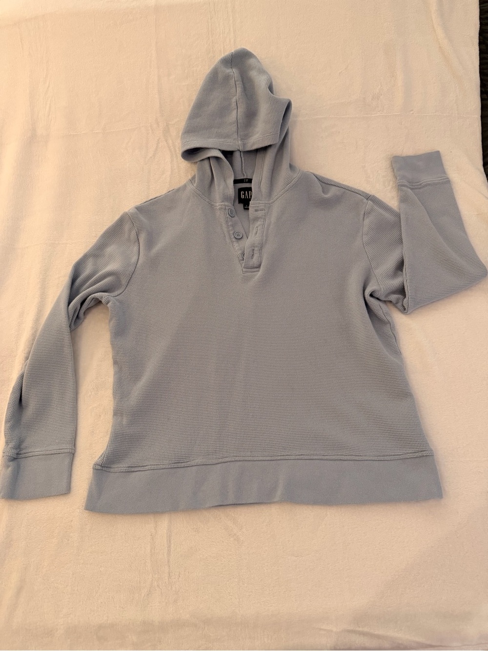 GAP Women’s Hooded Waffle Knit Pullover Sweater size: L